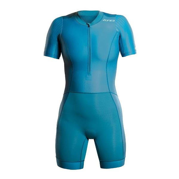 Foto van Zone3 Activate+ trisuit korte mouw heren blauw