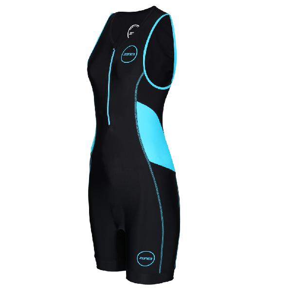 Foto van Zone3 Activate trisuit mouwloos zwart/blauw dames XS