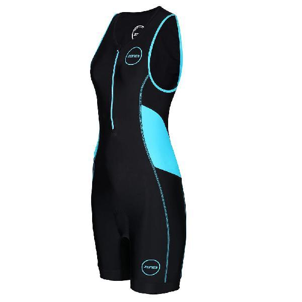 Foto van Zone3 Activate trisuit mouwloos zwart/blauw dames