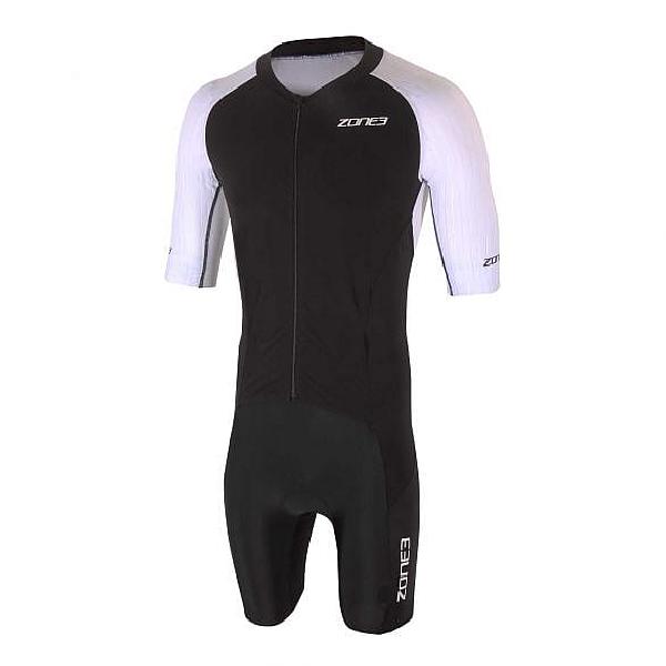 Foto van Zone3 Lava long distance FZ aero korte mouw trisuit heren