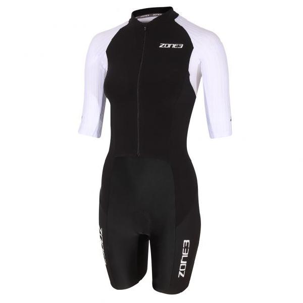 Foto van Zone3 Lava long distance FZ korte mouw trisuit dames S