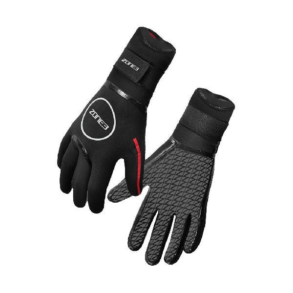 Foto van Zone3 Neoprene Heat-Tech Warmth Swim Gloves - Black