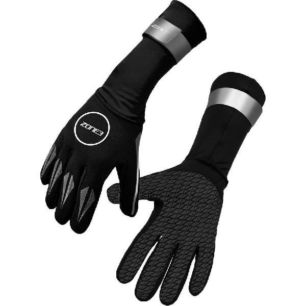 Foto van Zone3 Neoprene Swim Gloves - Black/Grey