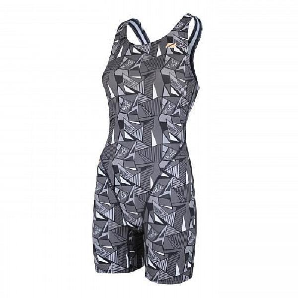 Foto van Zone3 OWS Renew Kneeskin badpak grijs dames