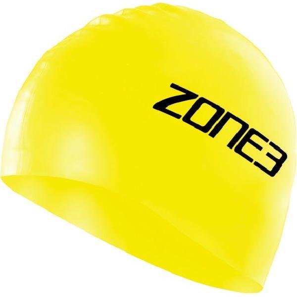 Foto van Zone3 Silicone swim cap geel