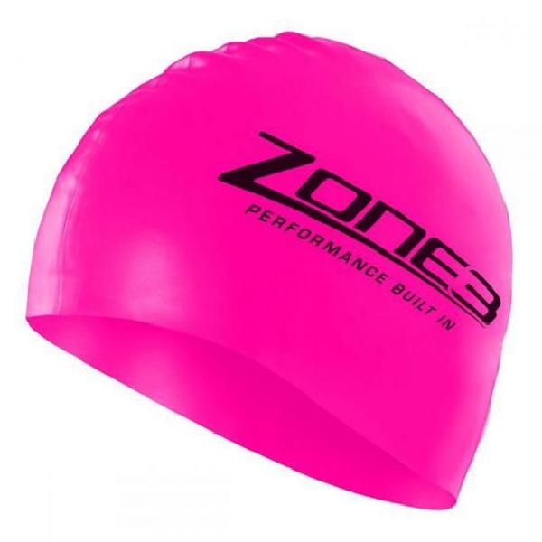 Foto van Zone3 Silicone swim cap roze