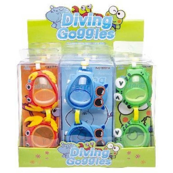 Foto van Zwembril - Dieren - Voor kinderen - 1st. - 16,5x6,5cm - Willekeurig geleverd