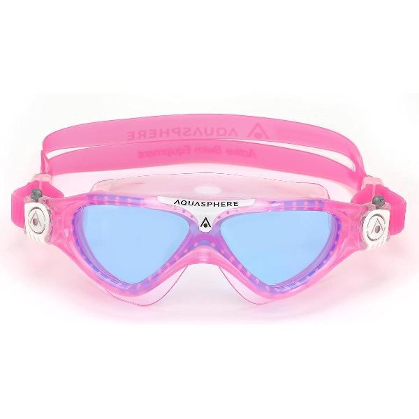 Foto van Zwembril Vista kinderen duikbril blauwe glazen - Aqua Sphere swimming glasses