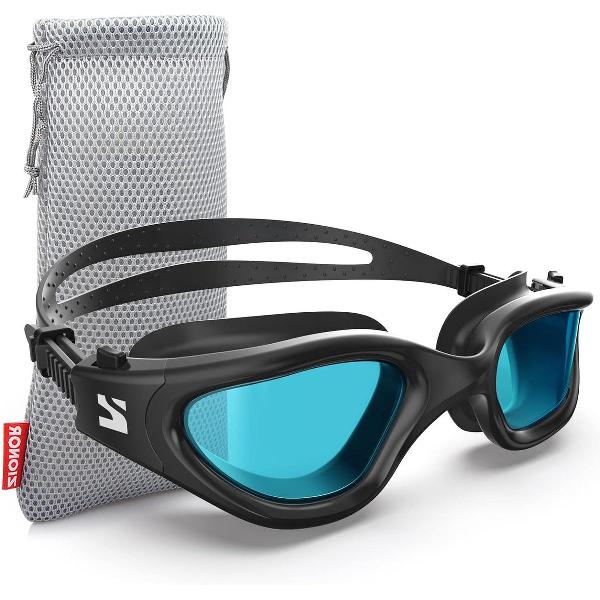 Foto van Zwembril met UV-bescherming en Anti-condensfunctie voor Heren en Dames swimming glasses