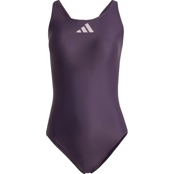 Foto van adidas Performance 3 Bar Logo Swimsuit - Dames - Paars- 40