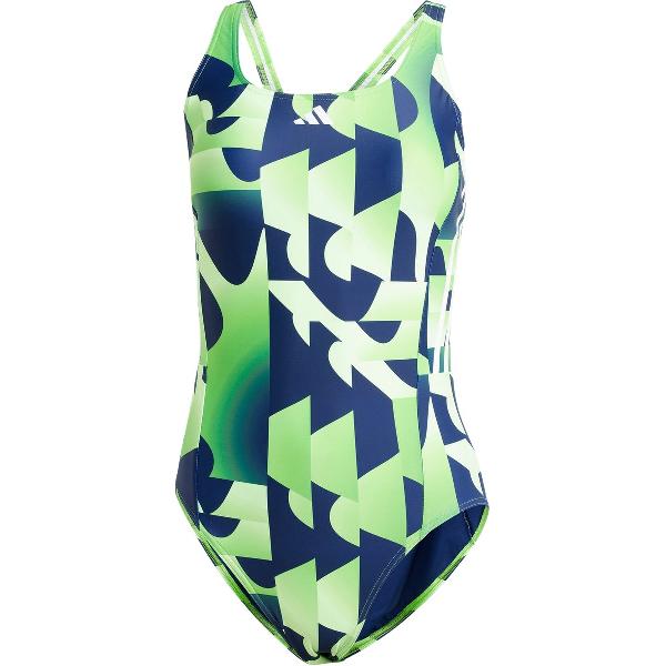 Foto van adidas Performance 3-Stripes Graphic Badpak - Dames - Groen- 36