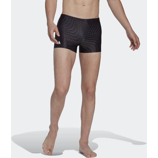 Foto van adidas Performance Allover Graphic Zwemboxer - Heren - Zwart- XS/S