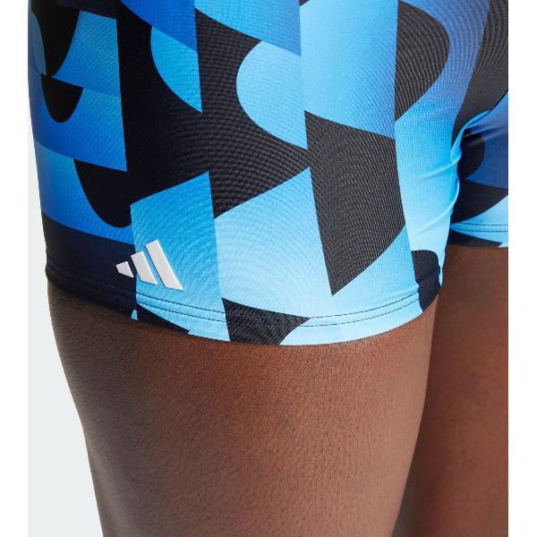 Foto van adidas Performance Allover Print Zwemboxer - Heren - Blauw- XS