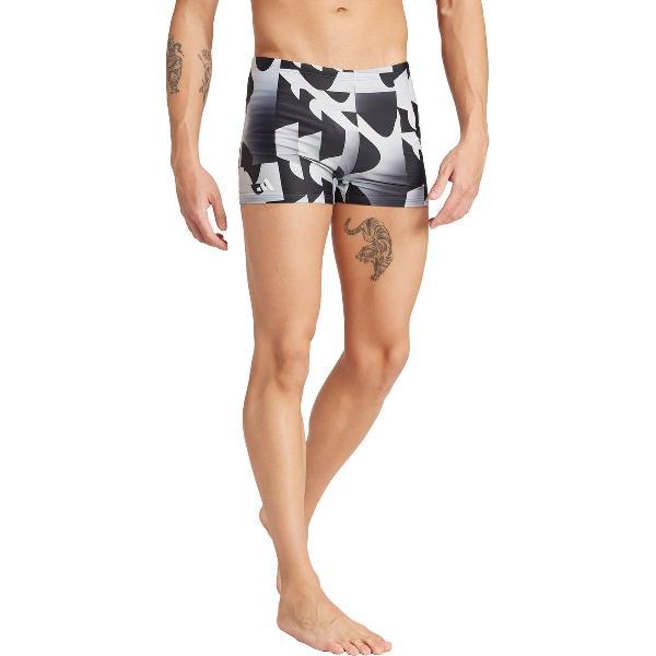 Foto van adidas Performance Allover Print Zwemboxer - Heren - Zwart- L
