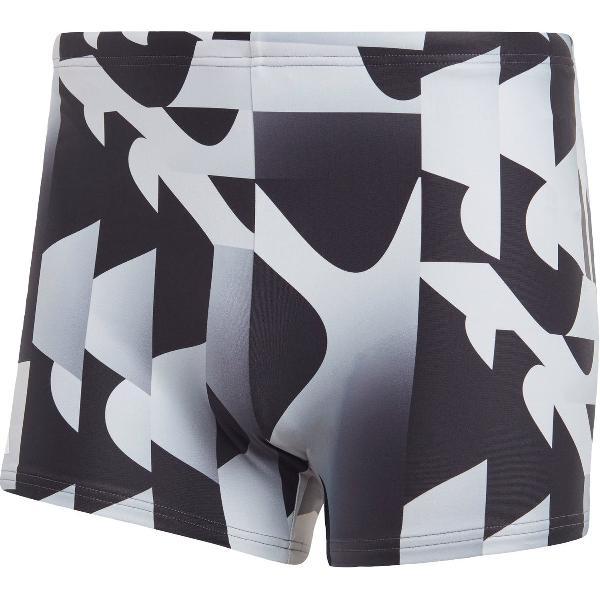 Foto van adidas Performance Allover Print Zwemboxer - Heren - Zwart- S