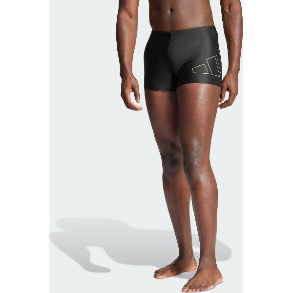 Foto van adidas Performance Big Bars Swim Boxers - Heren - Zwart- L/XL