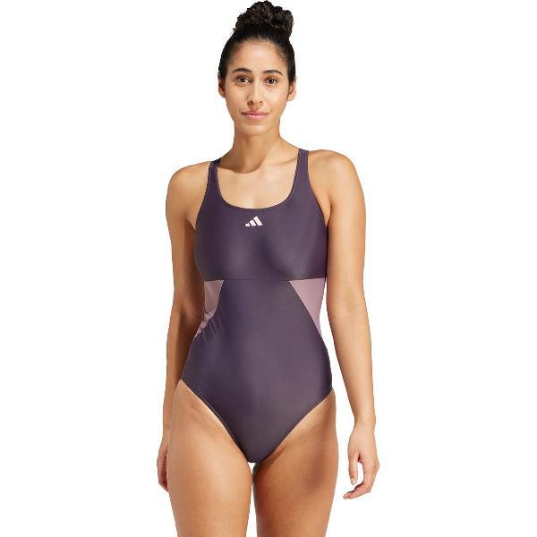 Foto van adidas Performance Colorblock C-Back Badpak - Dames - Paars- 40