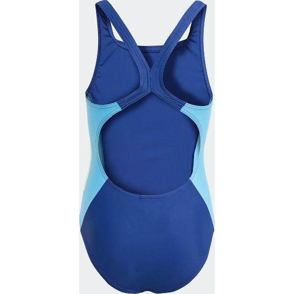 Foto van adidas Performance Cut 3-Stripes Badpak - Kinderen - Blauw- 116