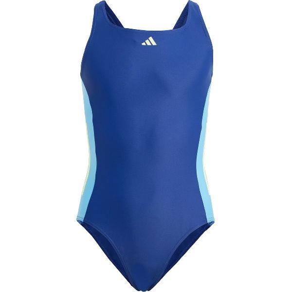 Foto van adidas Performance Cut 3-Stripes Badpak - Kinderen - Blauw- 140