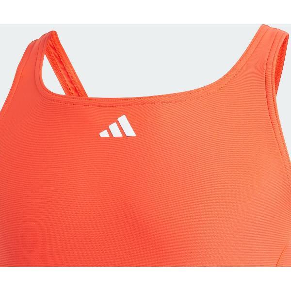 Foto van adidas Performance Cut 3-Stripes Badpak - Kinderen - Oranje- 110
