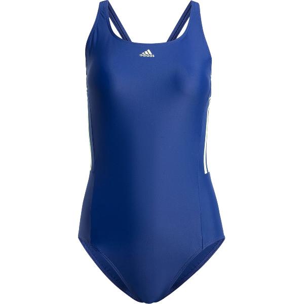 Foto van adidas Performance Mid 3-Stripes Badpak - Dames - Blauw- 32