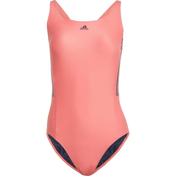Foto van adidas Performance Mid 3-Stripes Badpak - Dames - Rood- 34