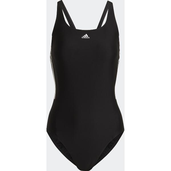 Foto van adidas Performance Mid 3-Stripes Badpak - Dames - Zwart- 42