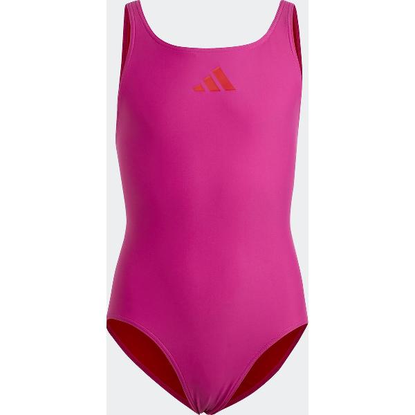 Foto van adidas Performance Solid Small Logo Badpak - Kinderen - Roze - 152