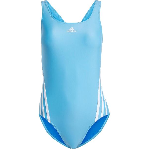 Foto van adidas Sportswear 3-Stripes Badpak - Dames - Blauw- 32