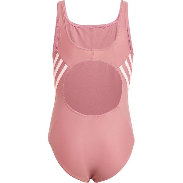 Foto van adidas Sportswear 3-Stripes Badpak - Kinderen - Rood- 140