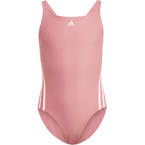 Foto van adidas Sportswear 3-Stripes Badpak - Kinderen - Rood- 170