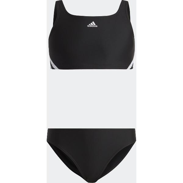 Foto van adidas Sportswear 3-Stripes Bikini - Kinderen - Zwart- 140