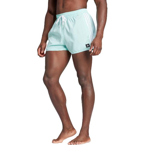 Foto van adidas Sportswear 3-Stripes CLX Zwemshort - Heren - Turquoise- XS