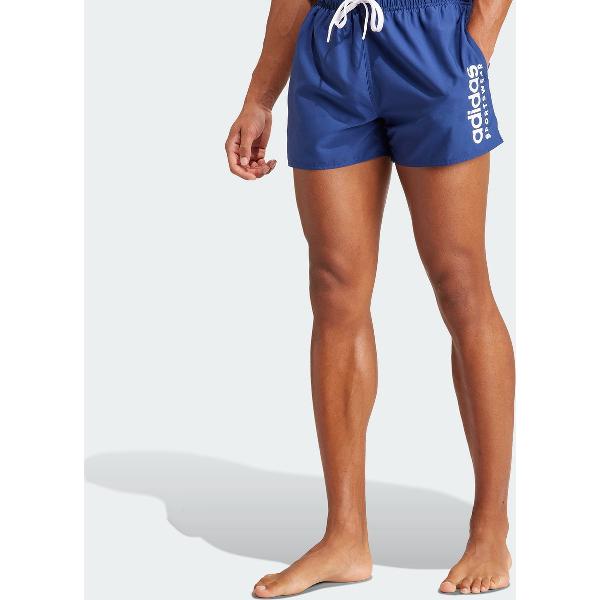 Foto van adidas Sportswear Essentials Logo CLX Short - Heren - Blauw- M