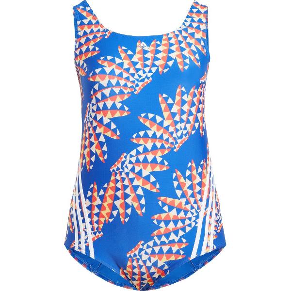 Foto van adidas Sportswear FARM Rio 3-Stripes CLX Badpak (Grote Maat) - Dames - Blauw- 2X