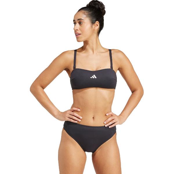 Foto van adidas Sportswear Iconisea Gevoerde Bandeautop - Dames - Zwart- 32