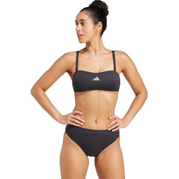 Foto van adidas Sportswear Iconisea Gevoerde Bandeautop - Dames - Zwart- 34