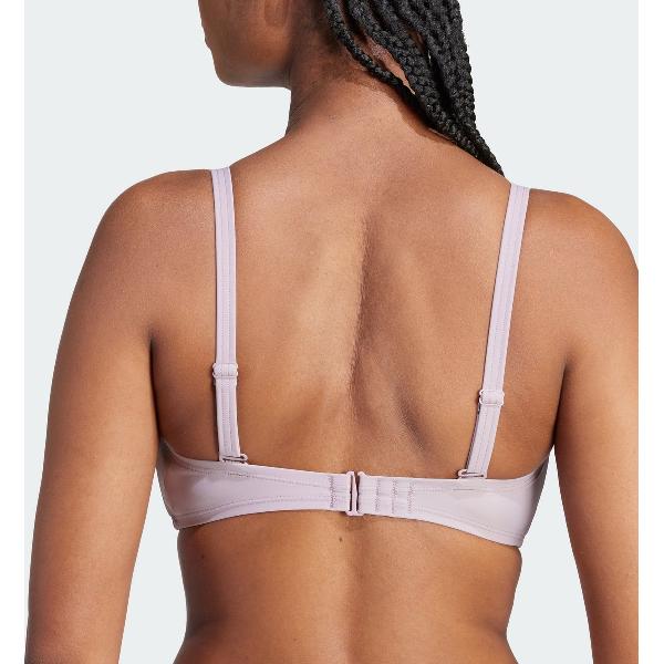 Foto van adidas Sportswear Iconisea Veelzijdig Bandeau Bikinitopje - Dames - Paars- 48