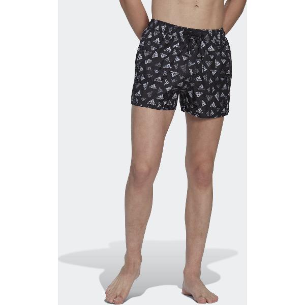 Foto van adidas Sportswear Logo Print CLX Zeer Korte Zwemshort - Heren - Zwart- XL