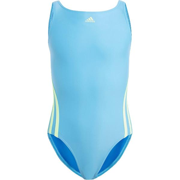 Foto van adidas Sportswear Sportswear 3-Stripes Badpak Kids - Kinderen - Blauw- 164