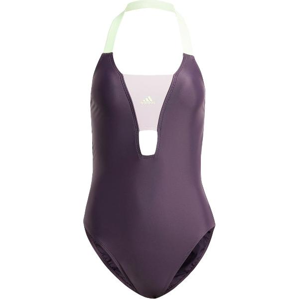 Foto van adidas Sportswear Sportswear Colorblock Swimsuit - Dames - Paars- 34