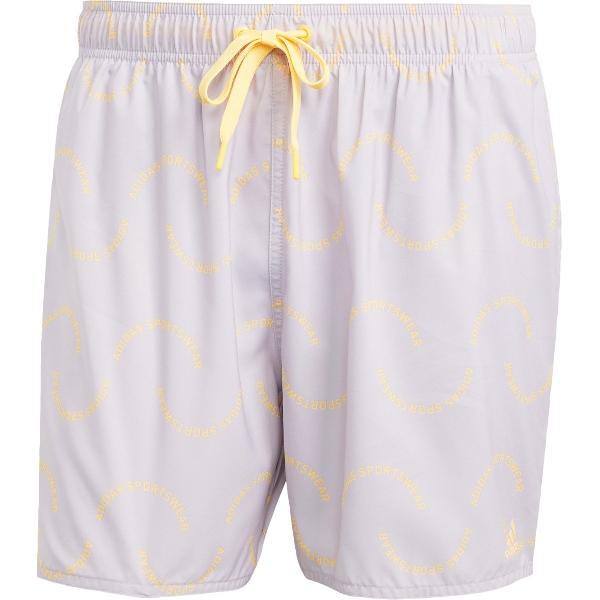 Foto van adidas Sportswear Wave Logo CLX Zwemshort - Heren - Paars- XS