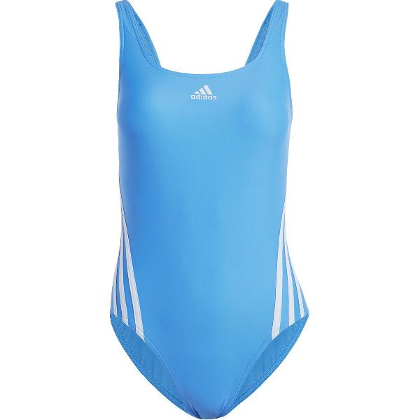 Foto van adidas Sportswear adidas 3-Stripes Badpak - Dames - Blauw- 44
