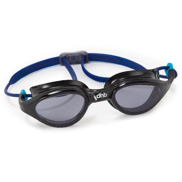 Foto van dhb Aeron Swim Goggles - Clear Lens - Black/Blue