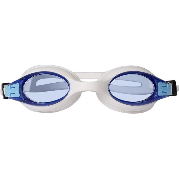 Foto van zwembril | Volwassen | rond | wit/blauw